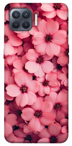 Чехол itsPrint Pink flowers для Oppo Reno 4 Lite