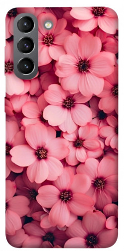 Чехол itsPrint Pink flowers для Samsung Galaxy S21