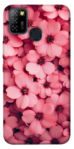 Чехол itsPrint Pink flowers для Infinix Hot 10 Lite