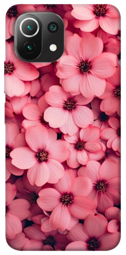 Чехол itsPrint Pink flowers для Xiaomi Mi 11 Lite