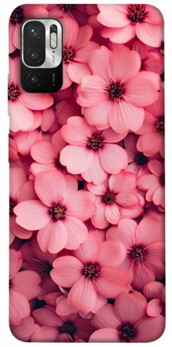 Чехол itsPrint Pink flowers для Xiaomi Redmi Note 10 5G