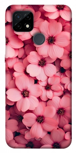 Чехол itsPrint Pink flowers для Realme C21