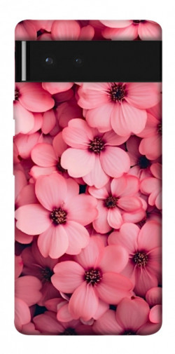 Чехол itsPrint Pink flowers для Google Pixel 6