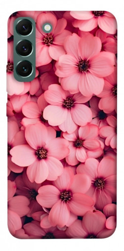 Чехол itsPrint Pink flowers для Samsung Galaxy S22+