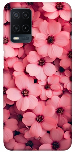 Чохол itsPrint Pink flowers для Oppo A16s / A16