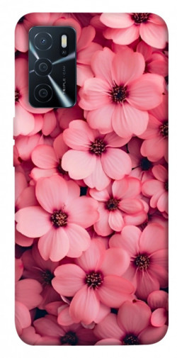 Чохол itsPrint Pink flowers для Oppo A16s / A16