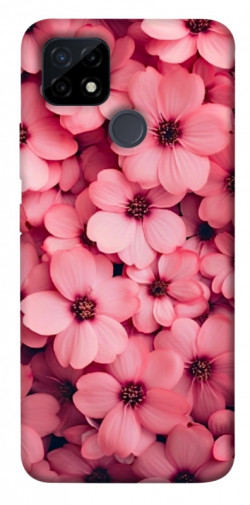 Чехол itsPrint Pink flowers для Realme C21Y