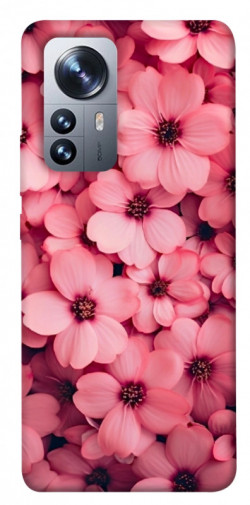 Чехол itsPrint Pink flowers для Xiaomi 12 / 12X