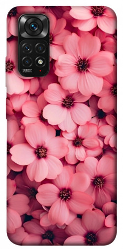 Чохол itsPrint Pink flowers для Xiaomi Redmi Note 11 (Global) / Note 11S