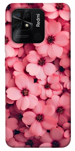 Чехол itsPrint Pink flowers для Xiaomi Redmi 10C