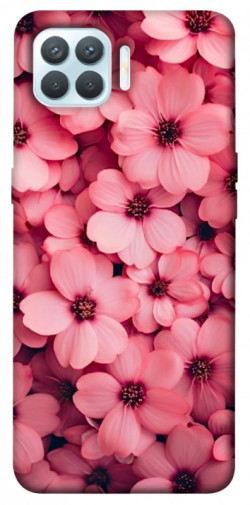Чехол itsPrint Pink flowers для Oppo F17 Pro