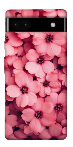 Чехол itsPrint Pink flowers для Google Pixel 6a