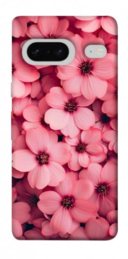 Чехол itsPrint Pink flowers для Google Pixel 7