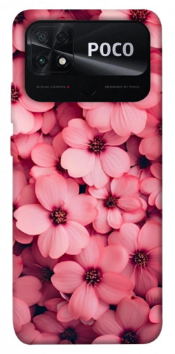 Чехол itsPrint Pink flowers для Xiaomi Poco C40