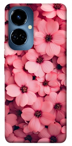 Чохол itsPrint Pink flowers для TECNO Camon 19 (CI6n) / 19 Pro (CI8n)