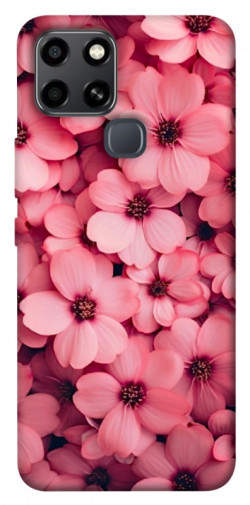 Чехол itsPrint Pink flowers для Infinix Smart 6