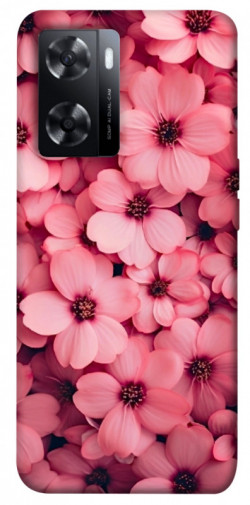 Чохол itsPrint Pink flowers для Oppo A57s