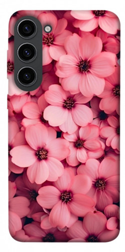 Чехол itsPrint Pink flowers для Samsung Galaxy S23