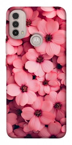 Чехол itsPrint Pink flowers для Motorola Moto E40