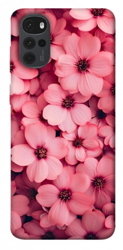 Чехол itsPrint Pink flowers для Motorola Moto G22