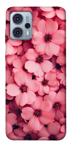 Чехол itsPrint Pink flowers для Motorola Moto G23