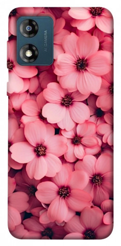 Чехол itsPrint Pink flowers для Motorola Moto E13