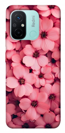 Чехол itsPrint Pink flowers для Xiaomi Redmi 12C