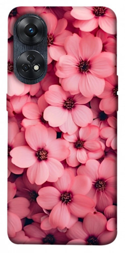 Чехол itsPrint Pink flowers для Oppo Reno 8 T 4G