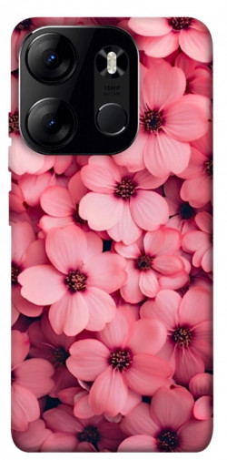 Чехол itsPrint Pink flowers для Tecno Spark Go 2023