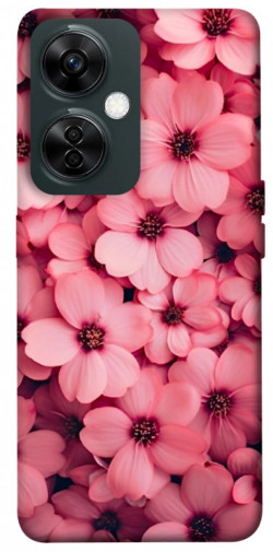 Чехол itsPrint Pink flowers для OnePlus Nord CE 3 Lite