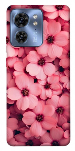Чехол itsPrint Pink flowers для Motorola Edge 40