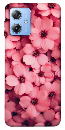 Чехол itsPrint Pink flowers для Motorola Moto G84