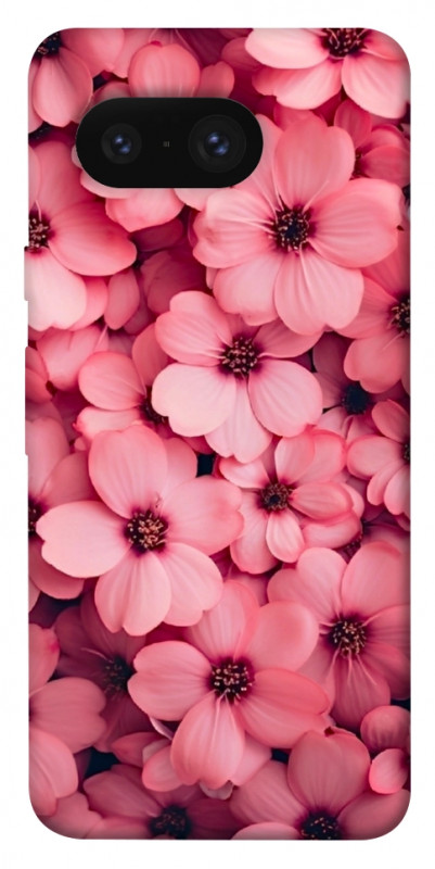 Чехол itsPrint Pink flowers для Google Pixel 8, цветы, купить оптом с доставкой