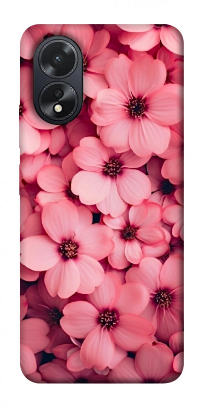 Чехол itsPrint Pink flowers для Oppo A38, цветы, купить оптом с доставкой