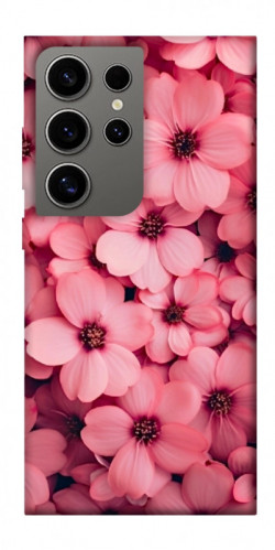 Чехол itsPrint Pink flowers для Samsung Galaxy S24 Ultra