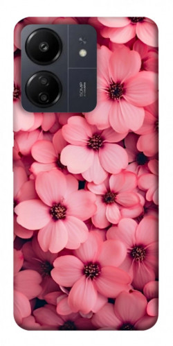 Чехол itsPrint Pink flowers для Xiaomi Redmi 13C