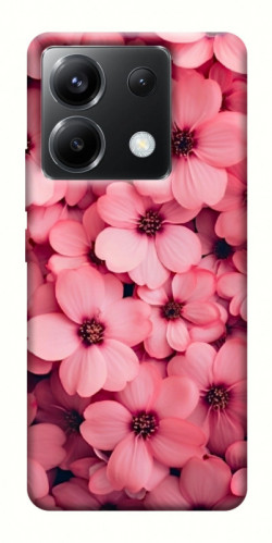 Чехол itsPrint Pink flowers для Xiaomi Poco X6