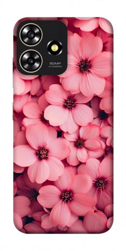 Чехол itsPrint Pink flowers для ZTE Blade A73 4G