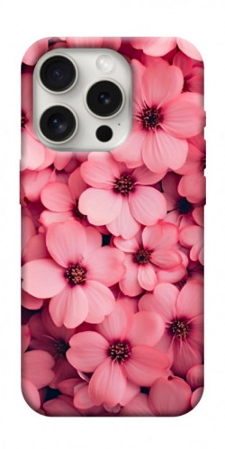 Чехол itsPrint Pink flowers для Apple iPhone 16 Pro Max (6.9")
