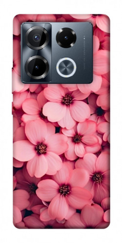 Чехол itsPrint Pink flowers для Infinix Note 40 Pro 4G