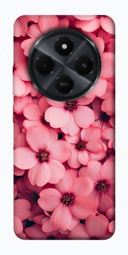 Чехол itsPrint Pink flowers для Xiaomi Redmi 14C / Poco C75