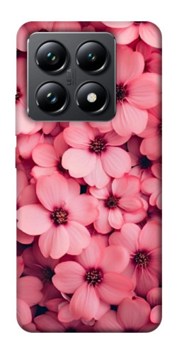 Чехол itsPrint Pink flowers для Xiaomi 14T Pro
