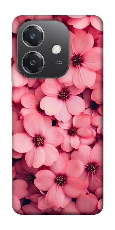 Чехол itsPrint Pink flowers для Oppo A3 4G, цветы, купить оптом с доставкой