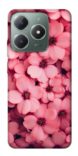 Чехол itsPrint Pink flowers для Realme C61 4G