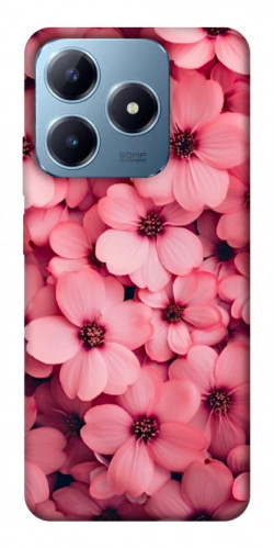 Чехол itsPrint Pink flowers для Realme C63 4G