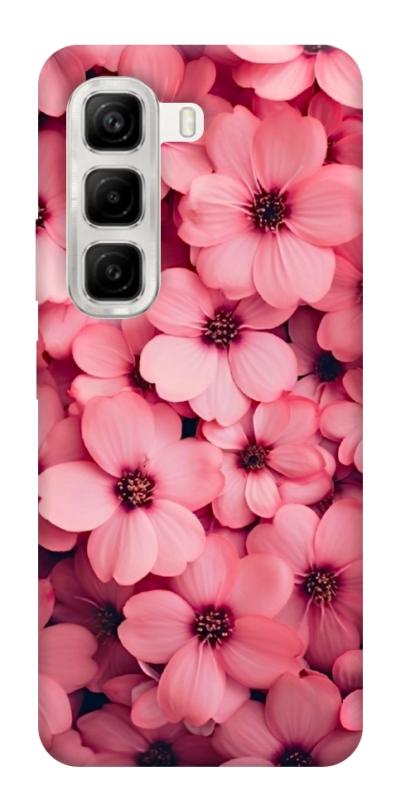 Чехол itsPrint Pink flowers для Infinix Hot 50 4G, цветы, купить оптом с доставкой