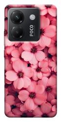Чехол itsPrint Pink flowers для Xiaomi Poco M7 Pro 5G