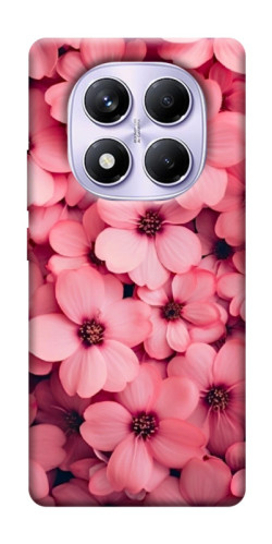 Чехол itsPrint Pink flowers для Xiaomi Poco X7