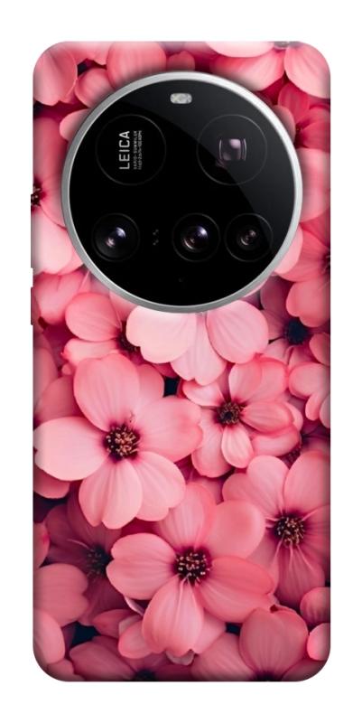 Чехол itsPrint Pink flowers для Xiaomi 15 Ultra, цветы, купить оптом с доставкой