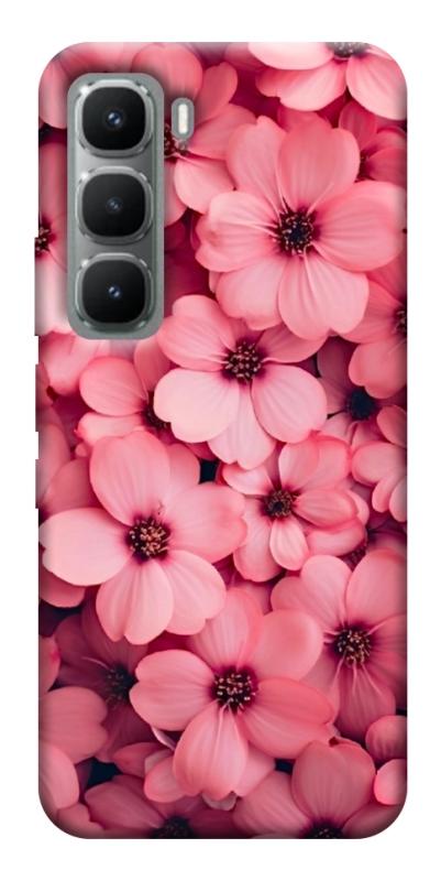 Чехол itsPrint Pink flowers для Infinix Hot 60 Pro, цветы, купить оптом с доставкой